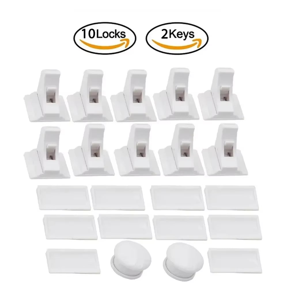 Magnetic Children'S Lock for Extra Cabinet Door Safety: a Must-Have for Parents Drawer Lock Baby Protection Baby Safety Lock