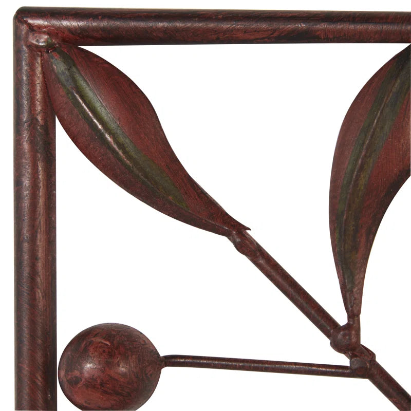 Farmhouse Plants & Flowers Wall Decor on Metal