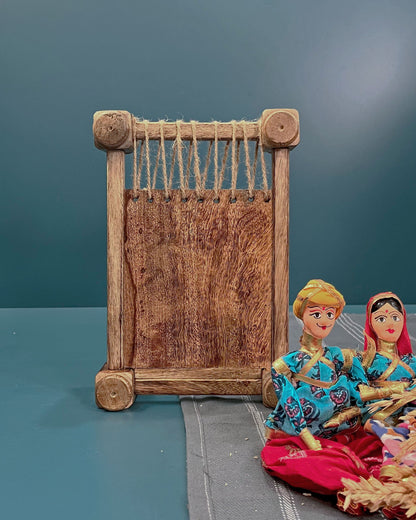 Handcrafted Miniature Indian Cot - Versatile Table Decor, Doll Bed, Desktop Decor, and Serving Tray - Elegant Unique Gift